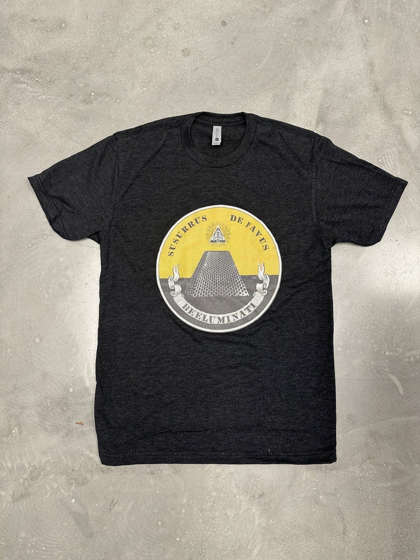 Mens Beeluminati Seal Tee - Honeyland