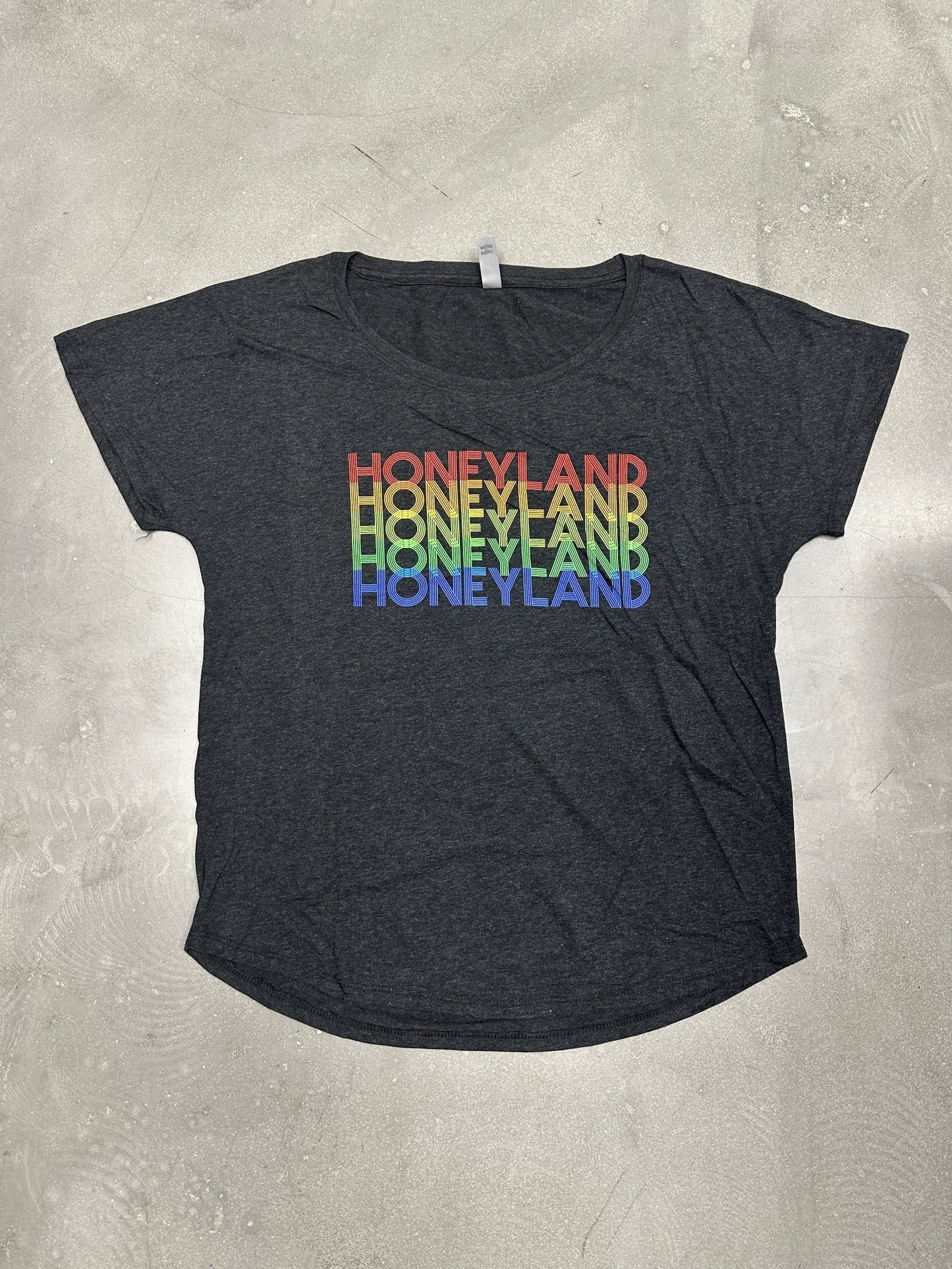 Womens Honeyland Rainbow Vision Tee - Honeyland
